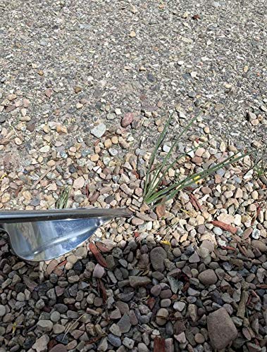 Edward Tools Weeding Tool - Leverage Metal Base Creates Perfect Angle for Easy Weed Removal and Deeper Digging - Sharp V Nose Digs deep to Roots - Stainless Rust Proof Steel - NewNest Australia