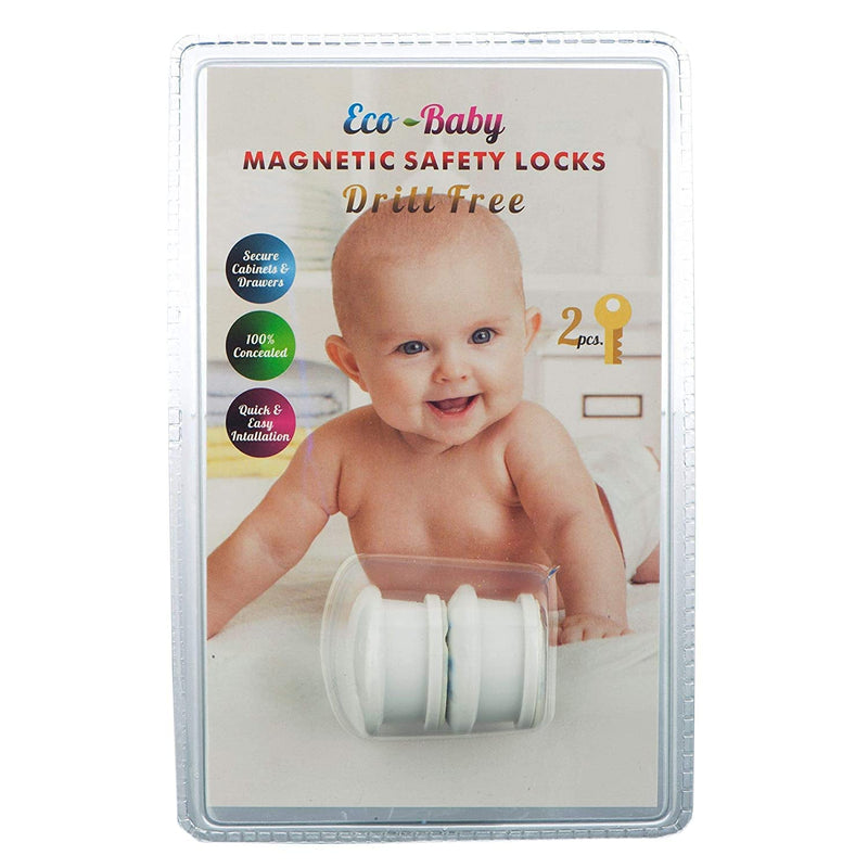 Eco-Baby Universal Replacement Keys for Magnetic Cabinet Locks Child Safety for Drawers and Cabinets - Child Proof Cabinet Locks (2 Keys Only) - NewNest Australia