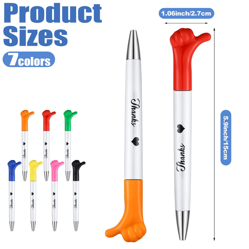 28 Pieces Thank You Gift Pen Thumbs up Ballpoint Pen Cute Hand Gesture Pens Employee Appreciation Gifts Nurse Appreciation Gifts for Doctor Nurse Coworker Thanksgiving Employee Appreciation Party - NewNest Australia