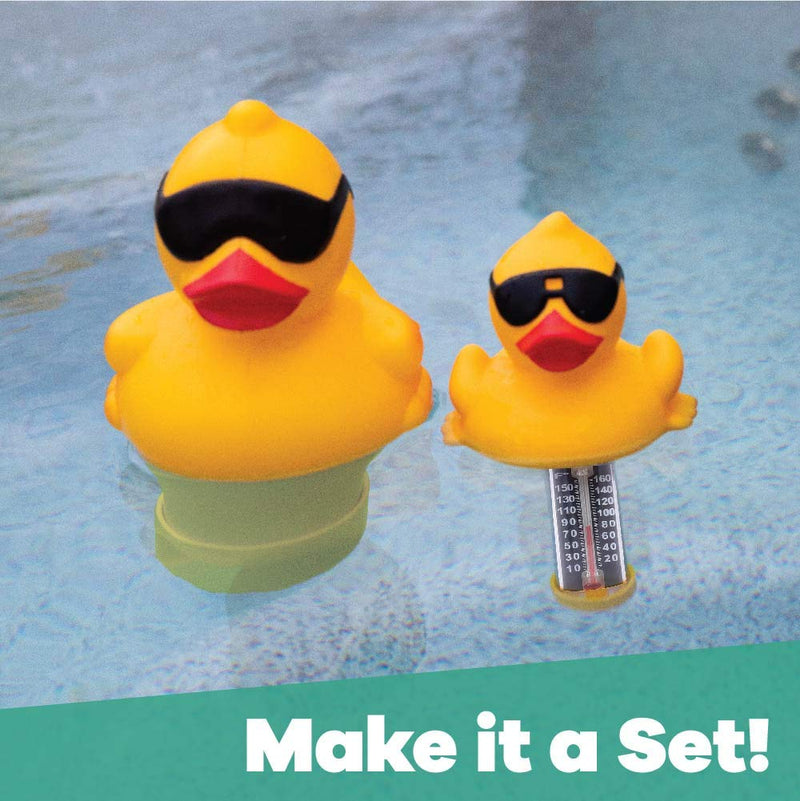 GAME 17201-BB Derby Duck Spa Chemical Dispenser, Yellow - NewNest Australia