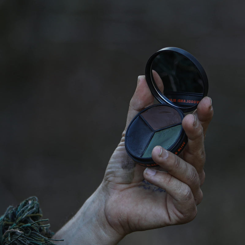 Arcturus Camo Face Paint | Compact Camo Concealment for Hunting, Paintball, Airsoft or Military Use | Sweat-Resistant, Easy to Apply & Remove 3 Colors - NewNest Australia