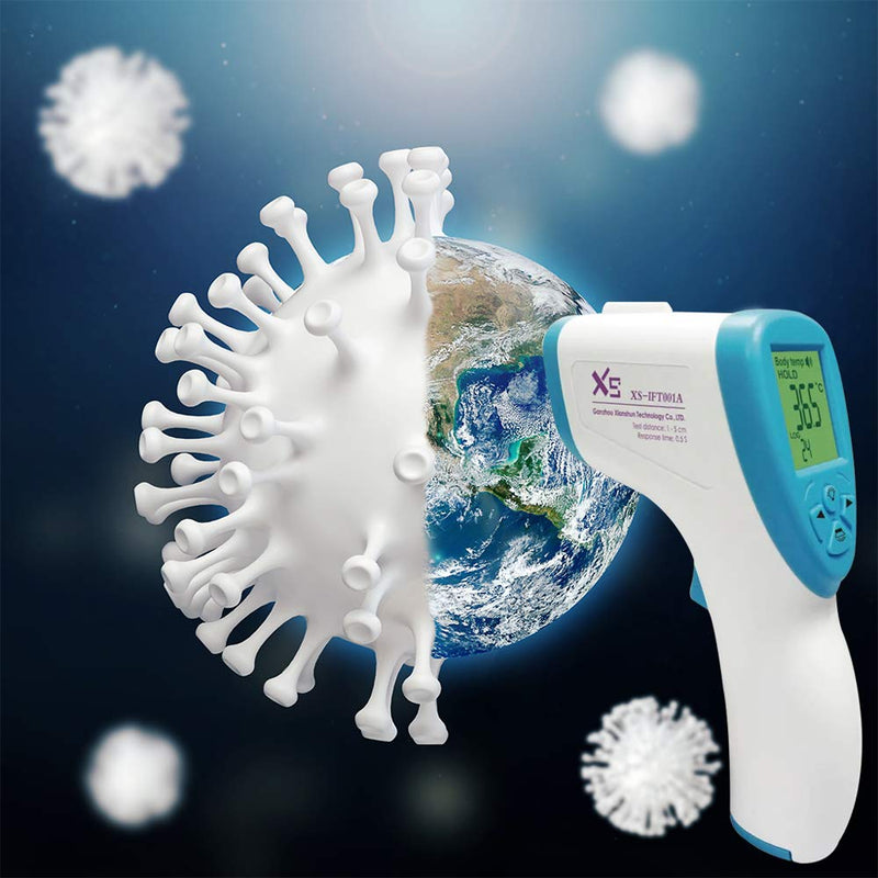 Non-Contact Clinical Thermometer, Digital Forehead Thermometer For Children, Infrared With Instant Measurement, Fever Alarm, Professional Thermometer, Suitable For Babies And Adults - NewNest Australia