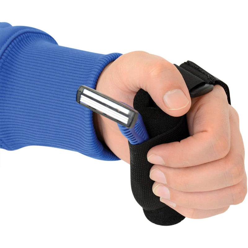 Hand Strap Utensil Holder,Holder Aid Strap Aid Utensil Cuff Holder Strap,Elastic Eating Assistance Cuff Grip Strap for Elderly Disabled Holding Utensil Cutlery Writing Aid - NewNest Australia