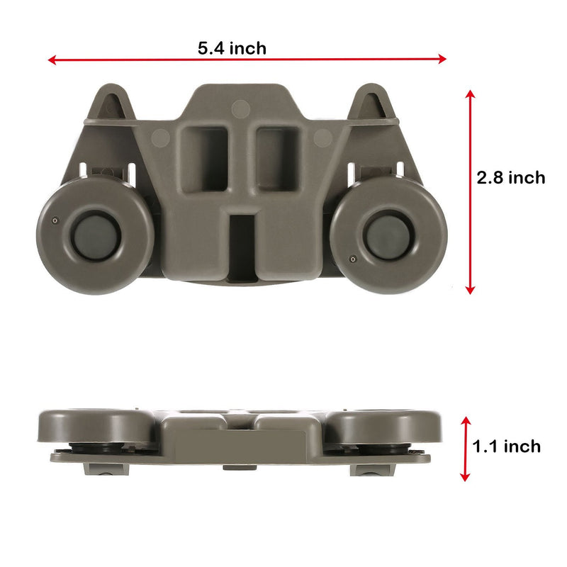 2 Packs W10195416(Upgraded) Lower Dishwasher Wheel Part Assembly Replacement for Maytag/Kitchen Aid/kitchenaid/Whirlpool/Kenmore Dish Rack Replaces AP5983730, W10195416V, PS11722152 - NewNest Australia