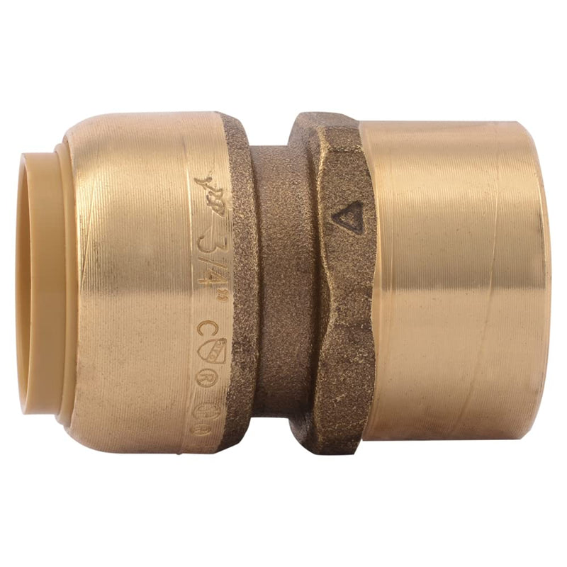 SharkBite U088LFA 3/4-Inch by 3/4-Inch FNPT SharkBite Lead Free Straight Connector 0.75 x 0.75" - NewNest Australia