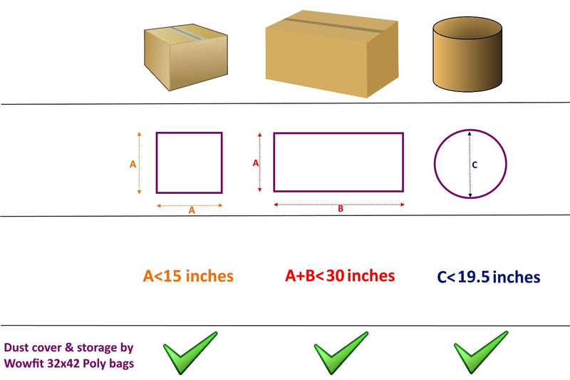 NewNest Australia - Wowfit 5 CT 32x42 inches Clear Jumbo Storage Bags Perfect for Dustproof, Moistureproof, Blanket, Duvets, Pillows, Big Plush Toys, Comforter and More (Include 5 Ties, XL Bags are 1.6 Mil, Flat) 32"x42" 