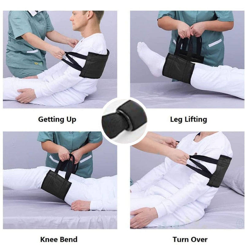 Healthman 40 Inch/101cm Padded Bed Transfer Nursing Sling, Mobile Standing and Lifting Safety Aids for The Disabled, Elderly and Injured, Transfer Belt & Handle Back Lift Mobility Belt for Patient - NewNest Australia