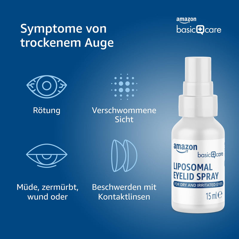 Amazon Basic Care Liposomal Spray for Dry and Irritated Eyes, 15ml - NewNest Australia