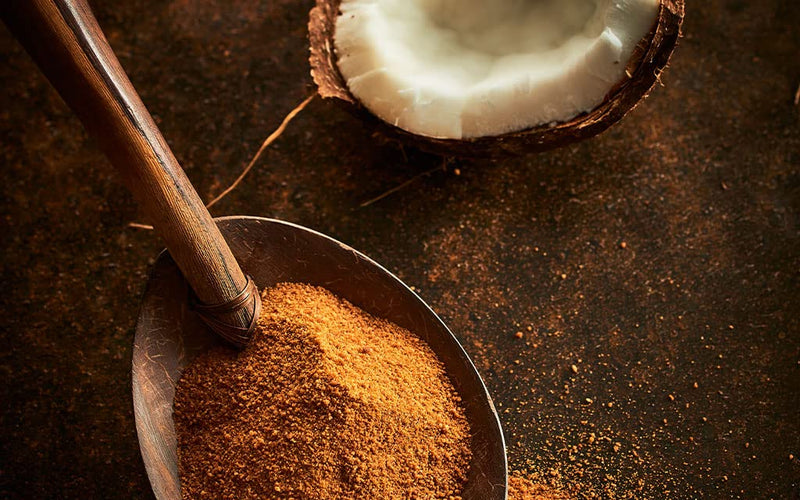 RUF organic coconut blossom sugar, natural sweetener, unrefined, vegan & FAIRTRADE, perfect sugar substitute for baking with a caramel note, 1 x 250g coconut blossom sugar - NewNest Australia