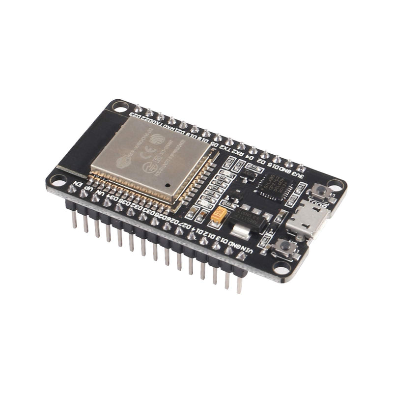 Aokin ESP32 ESP-WROOM-32 Development Board 2.4 GHz WiFi and Bluetooth Dual Cores Microcontroller ESP-WROOM-32 Chip for Arduino NodeMCU, 2 Pcs 2Pcs - NewNest Australia