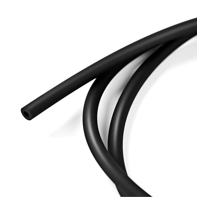 DLM Silicone Hose for Sanitizer Machine- 2 PCS High Grade Vacuum Replacement Silicone Tubing, Silicone Vacuum Tubing Hose Black 60 psi Maxiumn Pressure (5 Feet+1 Foot) Black 2 Kit - NewNest Australia