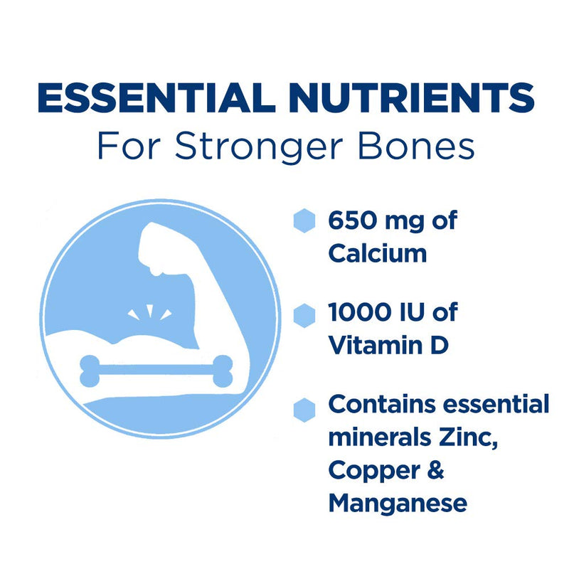 Citracal Maximum Plus, Highly Soluble, Easily Digested, 630 mg Calcium Citrate With 1000 IU Vitamin D3, Bone Health Supplement for Adults, Caplets, 120 Count - NewNest Australia