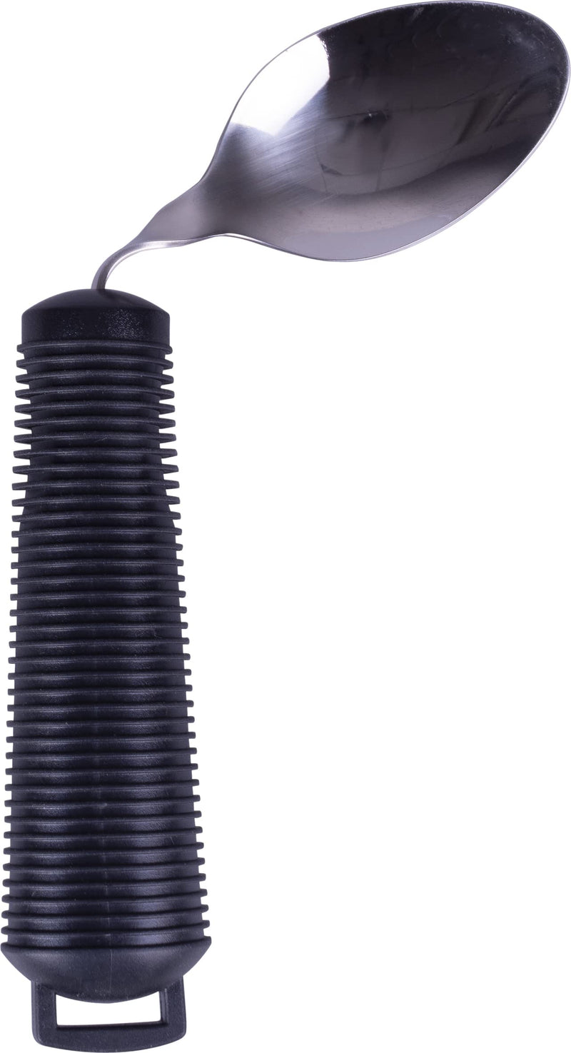 Aidapt Bendable Angled Spoon. Soft Grip Eating Aid that can be Bent to any Angle to help Reduce Wrist Stress from Twisting. Ideal for those with Arthritis, Limited Grip, Arm Movement or Tremors Single - NewNest Australia