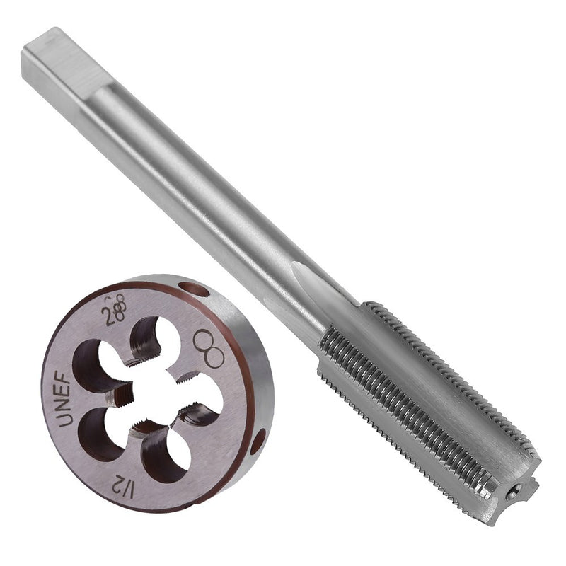 1/2" - 28 UNEF Right Hand Tap and Die Set with Round Die 22LR 223 5.56 9mm - NewNest Australia