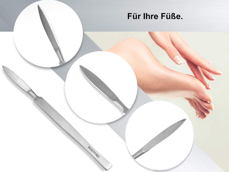 Callus Scraper Callus Remover Set Foot Care Instrument Cream Remover Blunt Curved + Straight Foot Care Cream Scraper Made Of Stainless Steel Pedicure Scraper For Gentle Removal Of Calluses - NewNest Australia