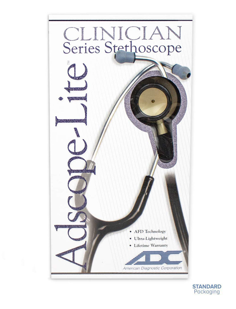 ADC - 619FV Adscope Lite 619 Ultra Lightweight Clinician Stethoscope with Tunable AFD Technology, Amethyst Adscope Lite 619 - New Version - NewNest Australia