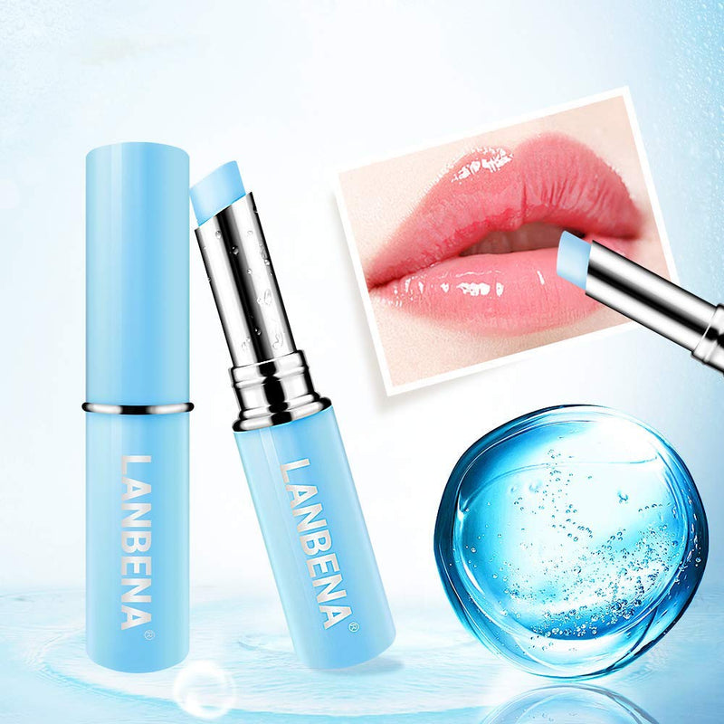 LANBENA Hyaluronic Acid Lip Balm Lip Care Serum for Nourishing Moisturizing Reduce Fine Lines Repair Damaged Skin - NewNest Australia