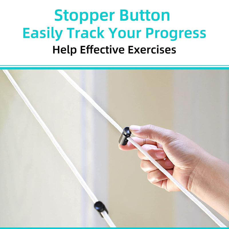 Fanwer Shoulder Pulley, Over the Door Pulley System for Shoulder Rehab, Shoulder Exercise Pulley for Physical Therapy, Assisting Rotator Cuff Recovery, Increase Flexibility Stretching, Range of Motion - NewNest Australia