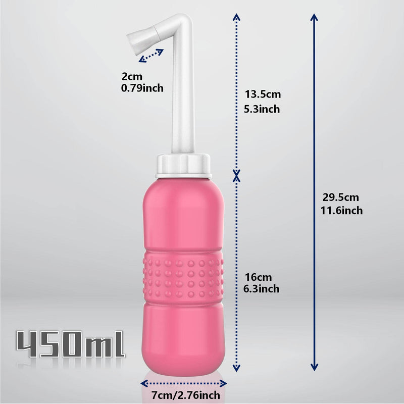 2PCS Perineal Bottle for Postpartum Care - Portable Bidet with Angled Spout for Post Partum Pain Relief. Postpartum Essentials with Storage Bag - NewNest Australia