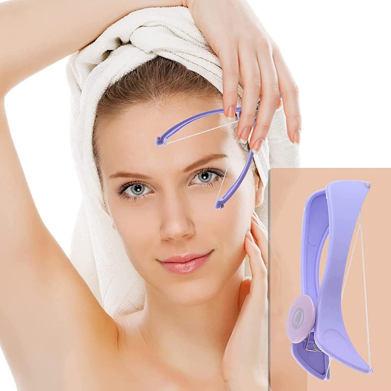 Facial Epilator, Facial Epilator for Women, Shaver Manual with Cord Removal Eyebrows and Chin Easy Hair Removal for Facial Hair Removal - NewNest Australia