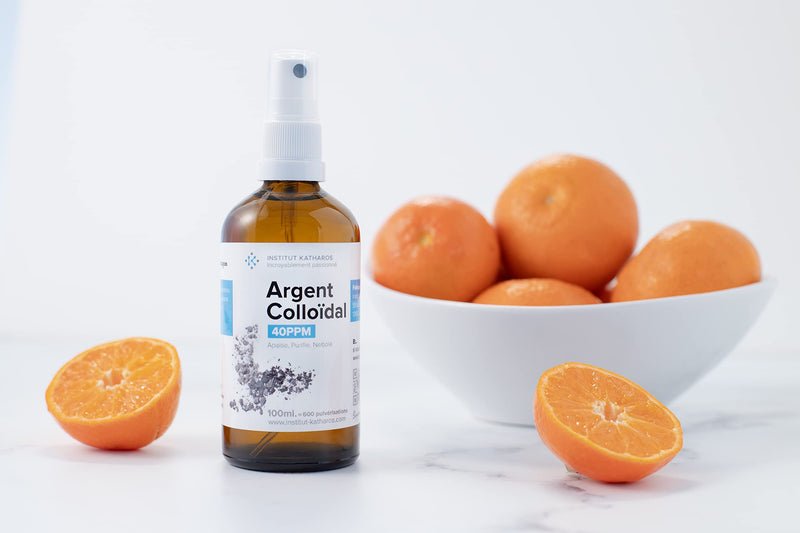 Premium Colloidal Silver Spray ● 40ppm 3.4 fl oz ● Optimal Concentration Formula, Smaller Particles, Better Results ● Laboratory Certified ● Liquid Silver with Free Spray Bottle to Fill & Ebook - NewNest Australia