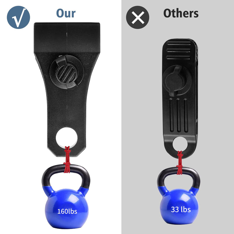 AMURS 12Pcs Tarp Clips Heavy Duty Lock Grip Thumb Screw Tent Clamps Pool Cover Clips with 12Pcs Carabiner D Ring Kit for Car/Truck Cover Camping Tent Swimming Pool Canvas Covers Pergola 12Pcs tarp clips +12Pcs Carabiner - NewNest Australia