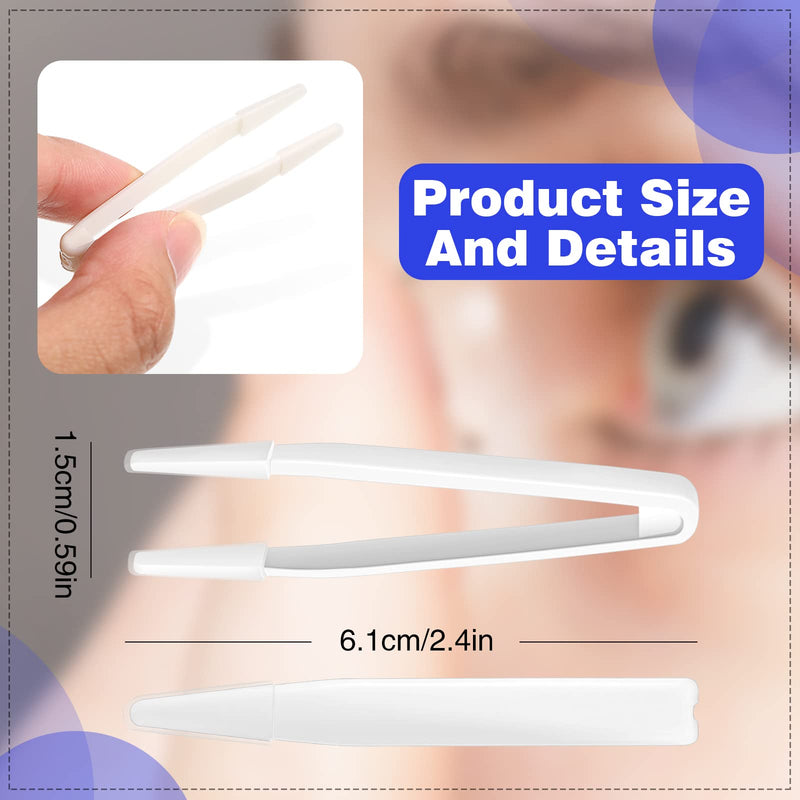 Contact Lens Remover Scleral Lens Remover Inserter Soft Contact Suction Holder Remover with Bottles without Vent and White Tweezers - NewNest Australia