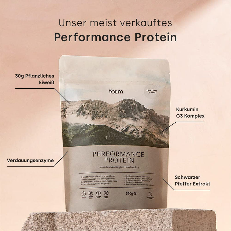Form Performance Protein - Vegan Protein Powder - Complete Amino Acid Profile with BCAAs and Digestive Enzymes. Perfect Post Workout. Tastes Great with Just Water! (Tiramisu) Tiramisu - NewNest Australia