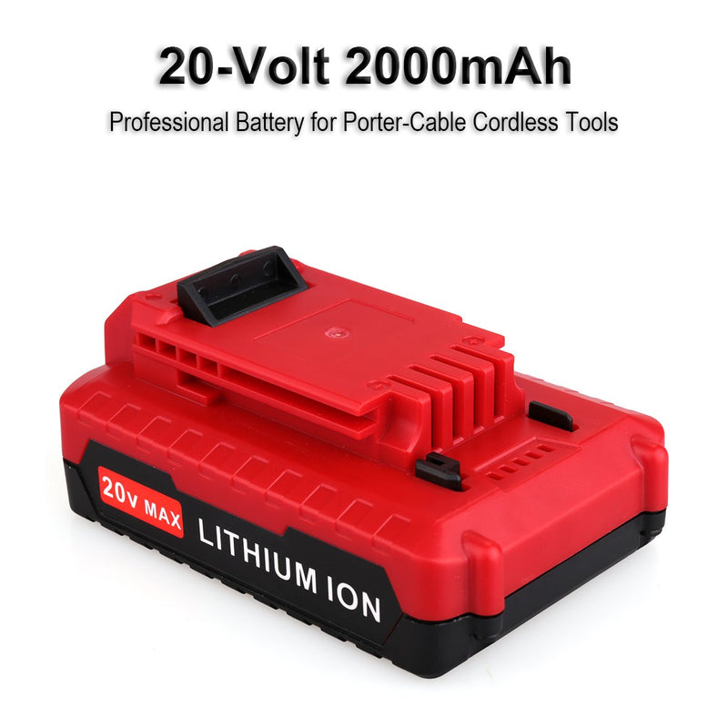 Biswaye 20V MAX Lithium Ion Battery Replacement for 20V Porter Cable Battery PCC685L PCC680L PCC682L PCC685LP Cordless Power Tools - NewNest Australia