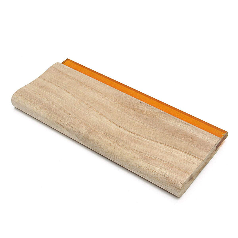 1 pc 13 inch (33cm) Silk Stencil Screen Printing Squeegee Wood Screen Ink Scraper 13 inch (33cm) - NewNest Australia