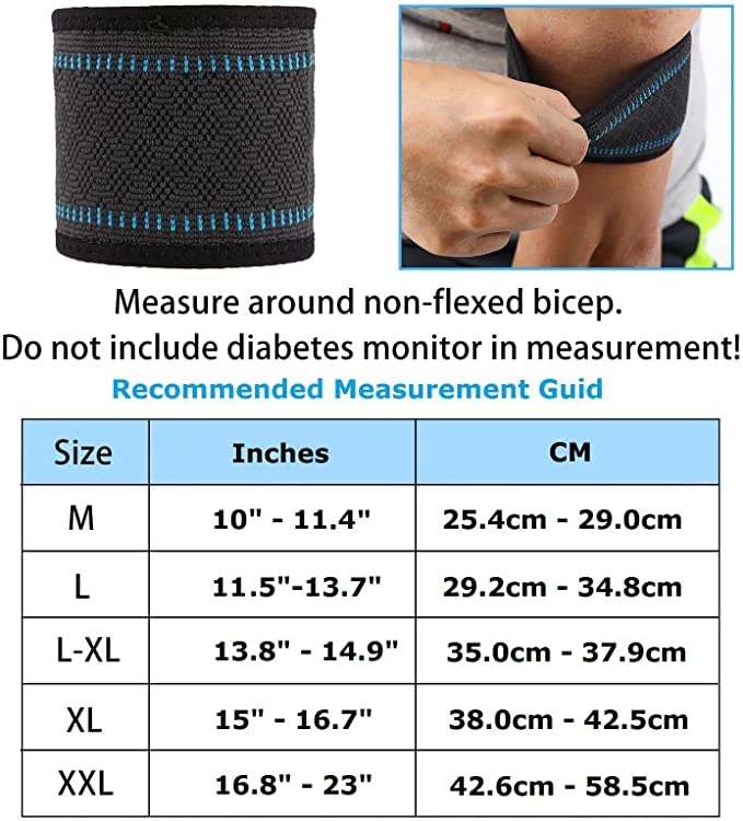 Diabetes Insulin Bracelet for Freestyle Libre Omnipod Dexcom Sensor, Diabetes Arm Cuff for Insulin Pod Monitoring Systems, Protects Insulin Pod During Sports, Replaces Adhesive Patch L - NewNest Australia