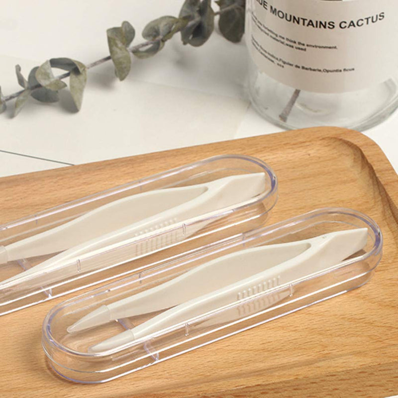 HEALIFTY Oversized contact lenses tweezers, lenses suction rod clamp pliers with case for on the go - NewNest Australia