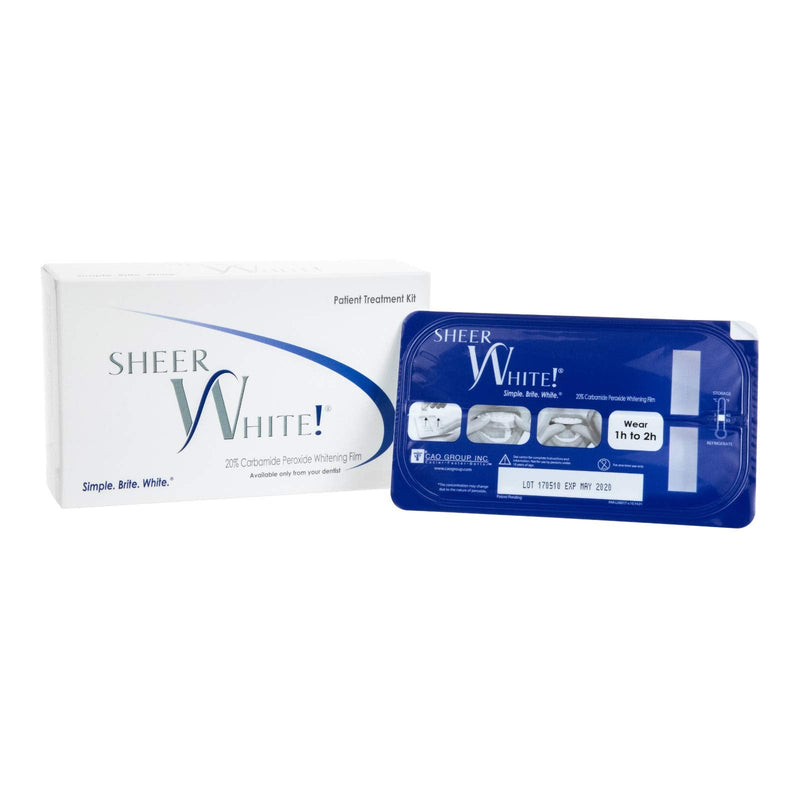 Teeth Whitening Strips - Sheer White! 20% Professional Teeth Whitening Strips Films Kit - NewNest Australia