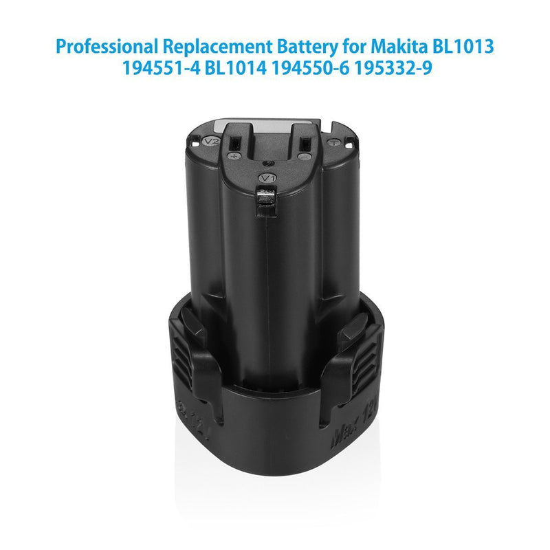 Powerextra 2 Pack 10.8v 3.0Ah Li-ion Replacement Battery for Makita BL1013 Makita BL1014 Battery 194550-6 194551-4 195332-9 - NewNest Australia