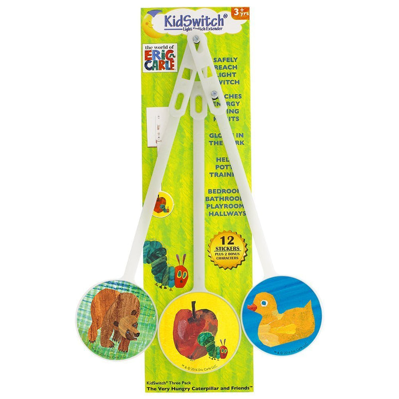 KidSwitch Light Switch Extender 3 Pack - The World of Eric Carle Edition - NewNest Australia