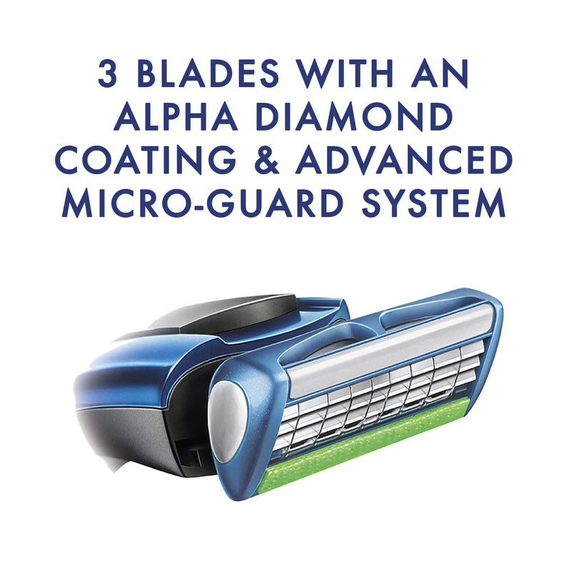 Wilkinson Sword Protector 3 Razor Blades for Men's Razors, 8 Pieces (Pack of 1) - NewNest Australia
