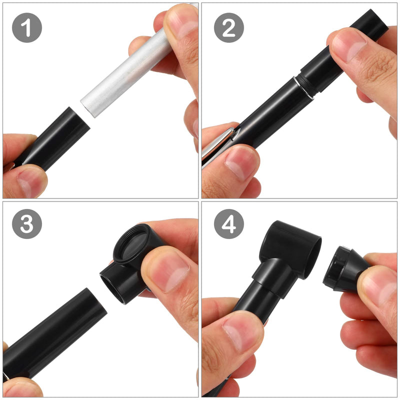 Healifty Otoscope with Light - Auricular Otoscope with 5 Otoscope Covers Diagnostic Ear Care Device for Nurse Children Adults & Pets in Pocket Size Without Battery - NewNest Australia