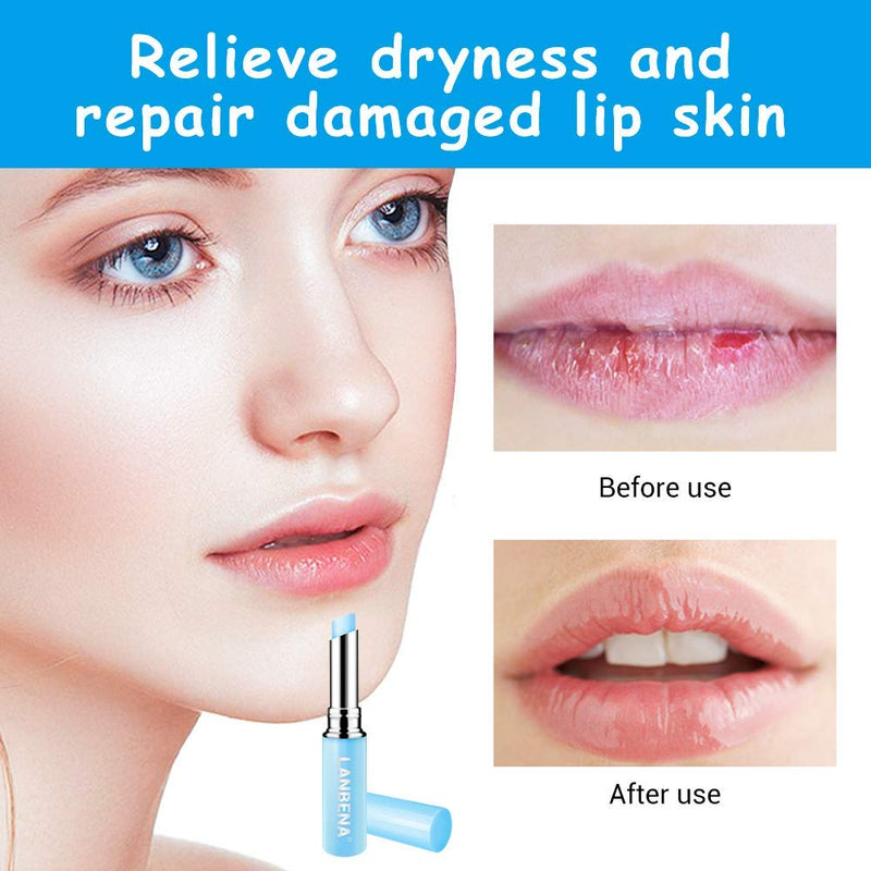 LANBENA Hyaluronic Acid Lip Balm Lip Care Serum for Nourishing Moisturizing Reduce Fine Lines Repair Damaged Skin - NewNest Australia