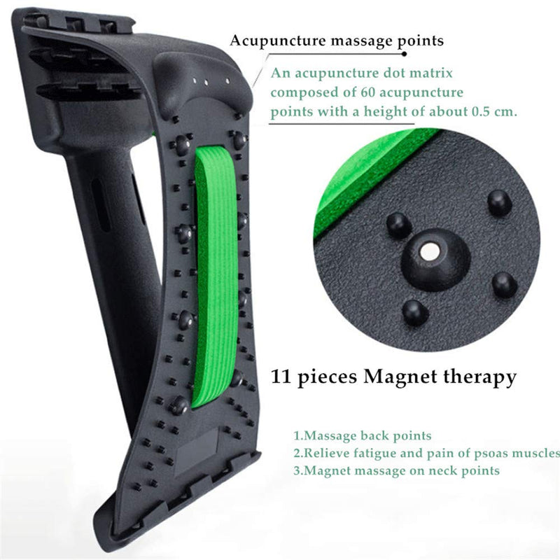 Ygmxzl Back Stretcher For Posture Correction, Neck And Shoulders Relaxer, Traction Cushion, Head And Neck Massager For Posture Correction And Back Pain Relief - NewNest Australia