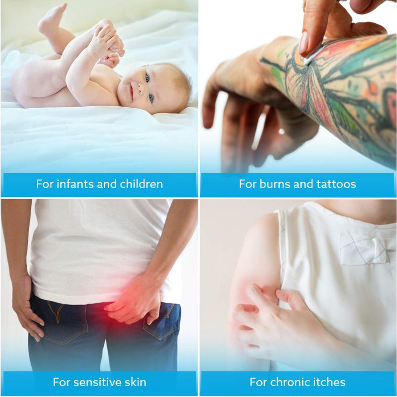 Azulenal Ointment with Guaiazulene | Multipurpose Cream for Nappy Rash, Itches, Cuts, Burns, Wound Repair, & Sore Nipples | Suitable for Use for Babies and Nursing Mothers | Burn Cream 20 g (Pack of 3) - NewNest Australia