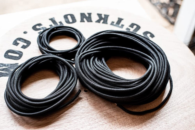 SGT KNOTS Diamond Grip Elastic Bungee Cord - 100% Stretch and Shock Absorbent for Camping, Kayak Deck, Crafting (1/2" x 10ft, Black) 1/2 inch x 10 feet - NewNest Australia