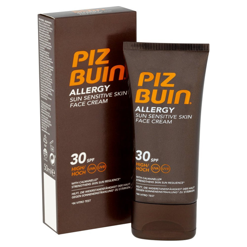 Piz Buin Allergy Face Cream SPF 30 High - 50 ml SPF 30 50 ml Face Cream - NewNest Australia