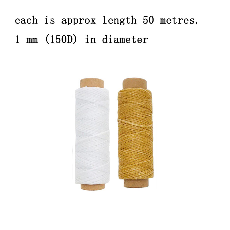 Bookbinding Tools, 16 Pieces Starter Tools Set Bone Folder Paper Creaser, Large-Eye Needles, Awl, Waxed Thread for DIY Bookbinding Crafts and Sewing Supplies - NewNest Australia