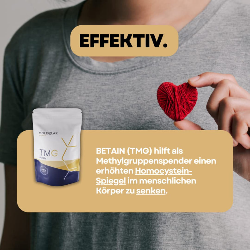 Moleqlar Tmg Betaine Powder High Dose 120 G Vegan Premium Trimethylglycine Powder 2400 Mg Anhydrous Betaine Per Serving Includes 600 Mg Qscoop High Purity Betaine Anhydrous Made In Europe - NewNest Australia