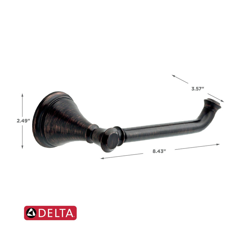 DELTA FAUCET 79750-RB Tissue Holder, 3.63 x 8.38 x 3.63 Inches, Venetian Bronze - NewNest Australia