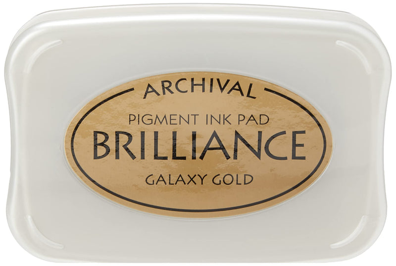 Tsukineko Brilliance Full-Size Pad, Galaxy Gold - NewNest Australia