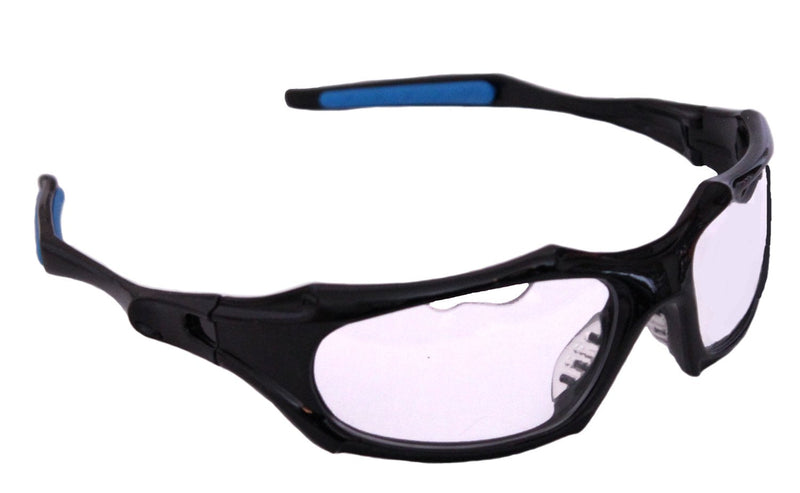 Python Full Framed Racquetball Eye Protection (Pickleball, Squash) (Eyewear, Goggle, Eyeguard) 3 Choices Available Black Clear - NewNest Australia