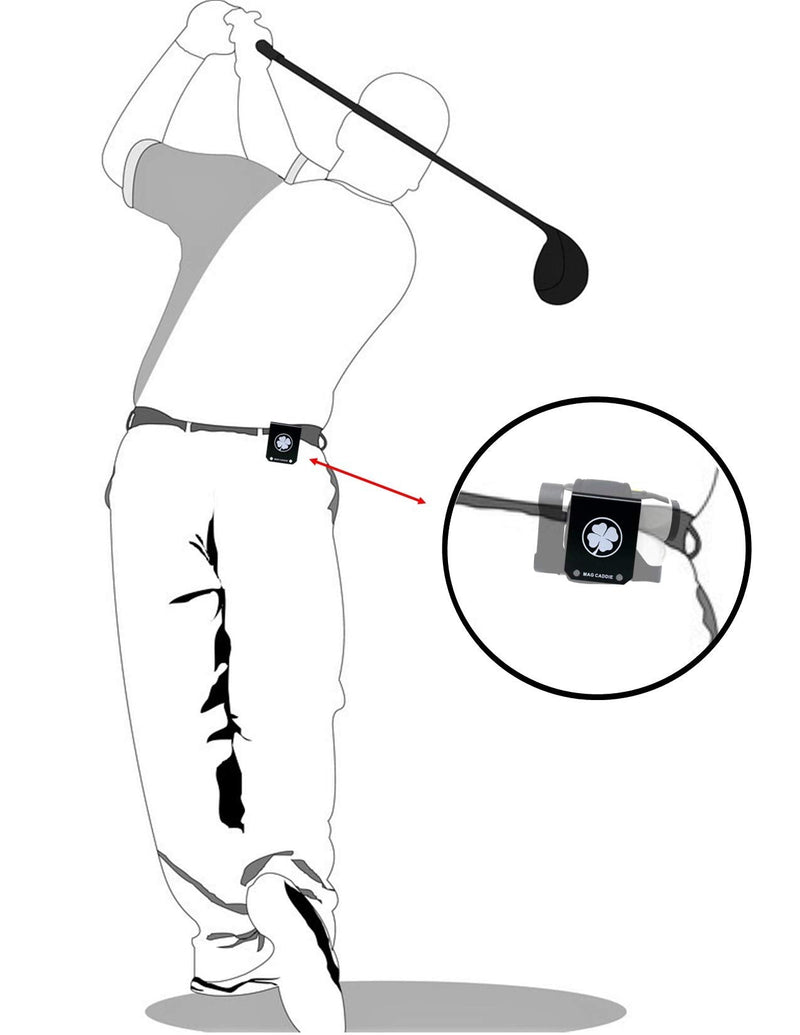 Golf Belt Clip - Golf Accessory for Magnetic Rangefinder Strap - Belt Clip for Magnetic Golf Towels and Putter Cover with Magnets - Mag Caddie - NewNest Australia