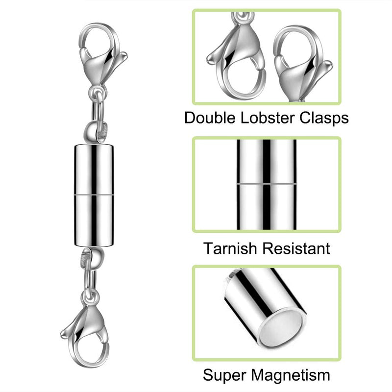 QACOWW 12 Pieces Necklace Extenders, Chain Extenders for Necklaces, Gold Jewelry Extenders, Chain Extenders for Necklace Bracelet Anklet Jewelry (Gold and Silver) - NewNest Australia