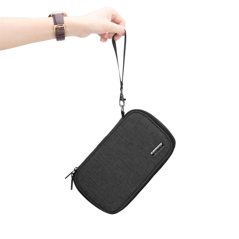 Luxja Diabetic Supplies Travel Case, Storage Bag for Glucose Meter and Other Diabetic Supplies (Bag Only), Black - NewNest Australia
